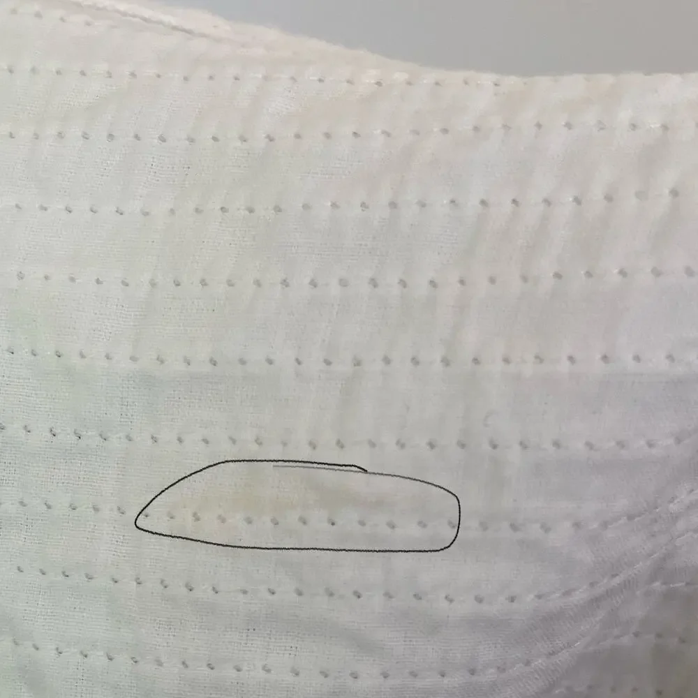 NWT Madewell Square-Neck Mini Dress in‎ 100% Linen Size 6 White Sundress NP764 - Picture 8 of 9